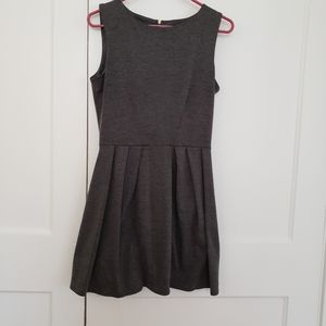 CLOSET LONDON Gray Tulip Ponte Dress